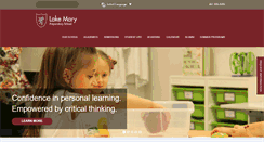 Desktop Screenshot of lakemaryprep.com